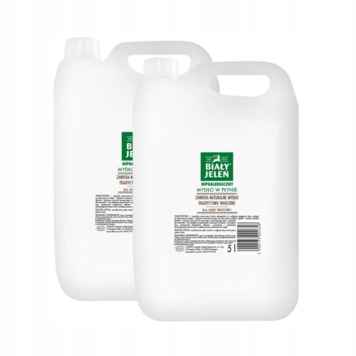 Bijeli Jelen Tekući Sapun 2x5l - Set za Osjetljivu Kožu