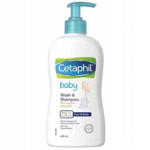 CETAPHIL BABY 2 u 1 Emulzija za pranje i šampon za djecu 400ml