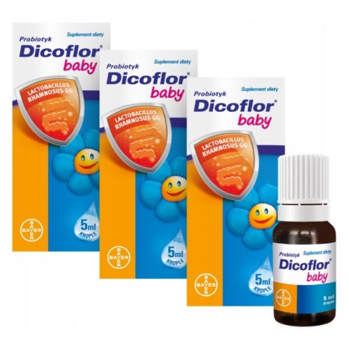 DICOFLOR BABY - Dodatak prehrani s probioticima za djecu, 5 ml kapi