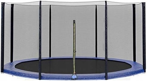 ULTRAPOWER SPORTS Mreža zaštite za trampolin Ø 305 cm sa 6 stupova crna