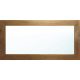 Ogledalo Ramoteka zidni pravokutni drveni okvir 1200 x 700 mm