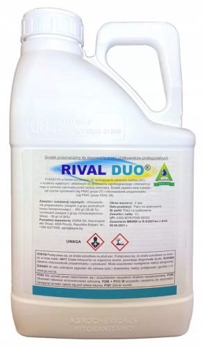 Rival Duo 5L AGRIA: Fungicid za Zaštitu Krumpira od Plamenjače