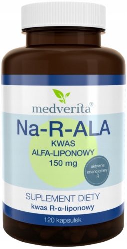 Na-R-ALA Stabilizirana Forma Alfa-Liponske Kiseline - 120 Kapsula