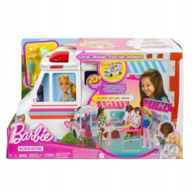    Mattel HKT79 Barbie Možeš biti bilo što Mobilna hitna pomoć