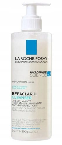 La Roche-Posay Effaclar H Iso-Biome - Umirujuća Krema za Pranje 390ml
