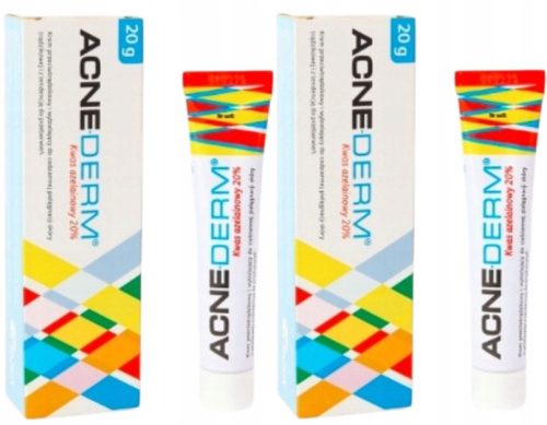 Krema za lice Acnederm2 s 20g azelainske kiseline - protiv akni i hiperpigmentacije