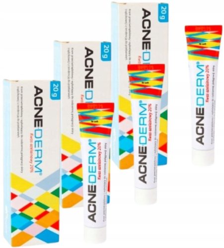 Acnederm3 Krem protiv Akni i Hiperpigmentacije s Kvasom Azelaičnom 20g