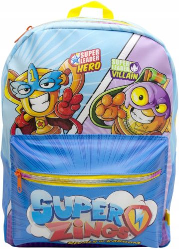 Ruksak Super Zings sa plaštom za djecu – budi heroj ili zlikovac!