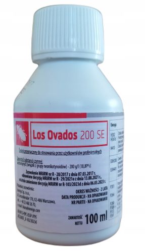 LOS OVADOS 200 SE - Insekticid za Profesionalnu Upotrebu u Poljoprivredi 100ml