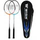 Set za badminton Alumtec 503K WISH s 2 reketa, torbicom i 3 pernate loptice