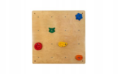 Dječja stijena za penjanje, crna, 71 x 71 cm, UNDERFIT – Modul