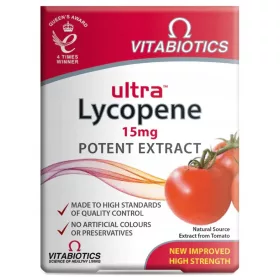   Vitabiotics Ultra Lycopene - Suplement s Likopenom, 30 Tableta