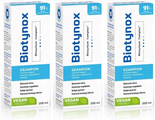 5x Biotynox Šampon 200 ml - Jačanje Kose i Prevencija Ispadanja