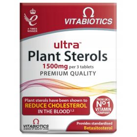   Ultra Plant Steroli od Vitabiotics - 30 Tableta za Snižavanje Kolesterola, Idealan za Vegane