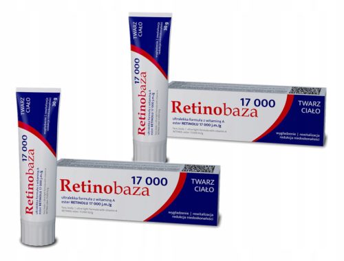 Retinobaza 17000 Krema s Vitaminom A - Dvostruki paket 2x30ml