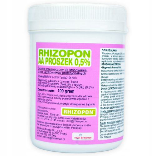 Rhizopon AA 0,5% 100g – Hormonski prašak za ukorjenjivanje biljaka
