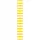 PVC etikete za božićno drvce 25x220mm 250 kom žute pruge