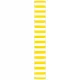  PVC etikete za božićno drvce 25x220mm 250 kom žute pruge