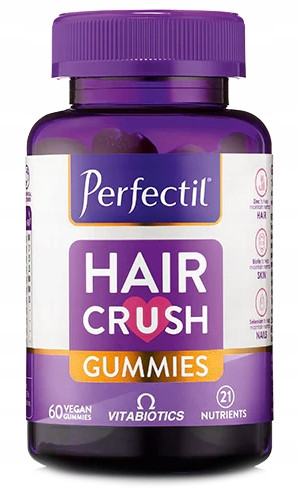 Perfectil Hair Crush Gummies: Veganski Želeći za Zdravu Kosu i Nokte