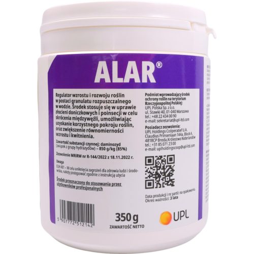 Alar 85 SG - Regulator rasta i razvoja biljaka za poinsetije i zlatice