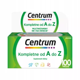   Centrum od A do Z - kompleks vitamina i minerala u tabletama, 100 komada