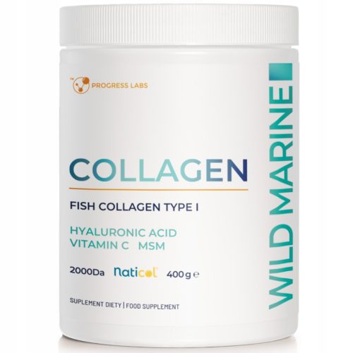 Kolagen Wild Marine z dodatkom MSM, hialuronske kiseline i vitamina C - 400g