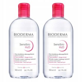   BIODERMA Sensibio H2O Micelarni losion za osjetljivu kožu, 2 x 500 ml (duplo pakiranje)