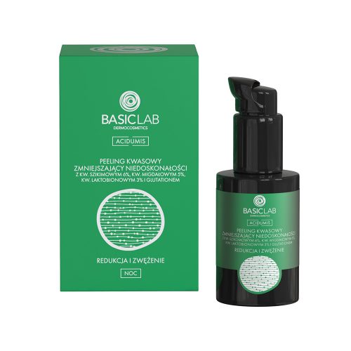 Kiseli Piling za Smanjenje Nekompletosti i Prženje Pora - BasicLab, 30 ml