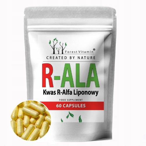 Kapsule R-Alfa-Lipoične Kiseline 250mg - Antioxidant i Energetski Booster