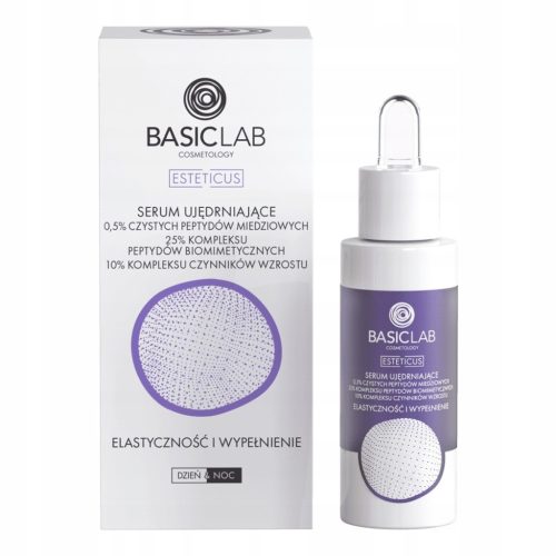 BasicLab Serum za učvršćivanje s 0,5% čistih bakrenih peptida 30ml