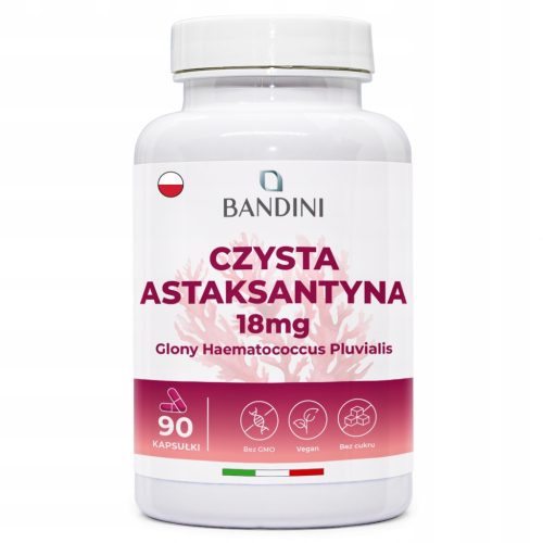 Astaksantin iz algi Haematococcus Pluvialis, 90 kapsula - 18 mg po kapsuli