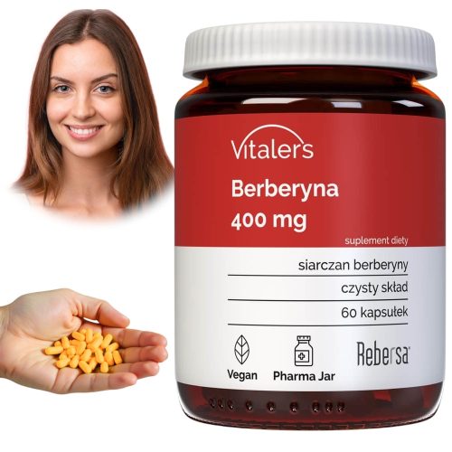 Vitaler's Berberin 400 mg - 60 kapsula za zdravlje i metabolizam