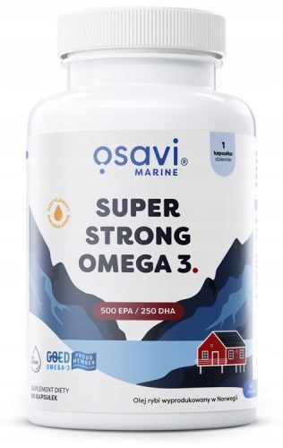 Super Strong Omega-3: Visoko Koncentrirani EPA i DHA iz Ribljeg Ulja