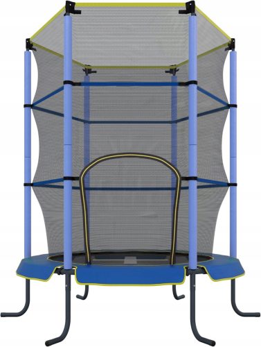 Dječji sobni trampolin Jumper 140 cm s mrežom i sigurnosnim zatvaračem