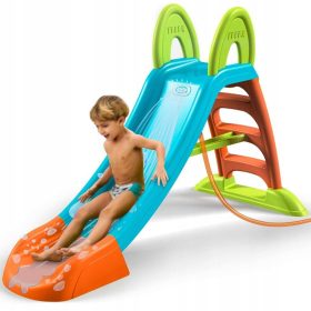   FEBER Veliki Vrtni Tobogan sa Ljestvama i Vodenim Slizgom 152 cm Feber