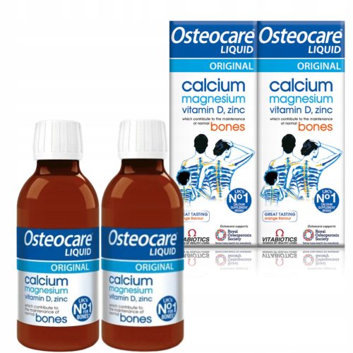 Osteocare Tekući Dodatak Kalcija, Magnezija i Vitamina D3 - 200 ml