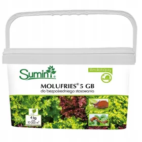   Molufries 5GB - Učinkoviti Granulirani Mamac Protiv Puževa, 4kg