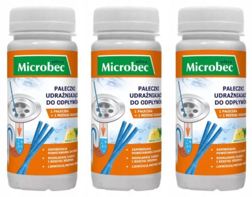 Bros Microbec Ultra Pačuljci za Čišćenje Odvoda 12 komada