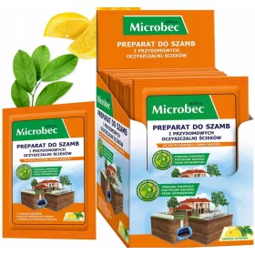   BROS - Microbec ULTRA 25g limun miris - čistač za septičke jame - 18 kom.