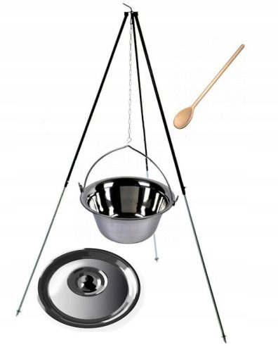 TELESKOPSKI STALAK 100/180 inox kotlić 6 l poklopac