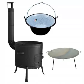  POLJSKA KUHINJSKA FI 36CM TAVA 50CM MAĐARSKI KOTLA 14 L