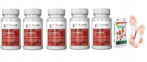 5 x A-CARDIN + GRATIS: Paket Kapsula sa Dodatnim Detoksikacijskim Flasterima