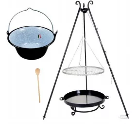    GRILL rešetka od nehrđajućeg čelika 55cm ložište KOCIOKOŁ 16L