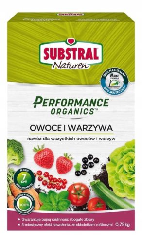 Organsko gnojivo za voće i povrće Substral Performance Organics 750g
