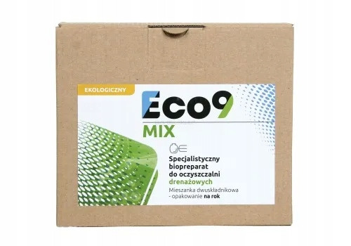 Eko9 MIX 2KG - Bakterije u vrećicama za čišćenje kanalizacije tijekom cijele godine
