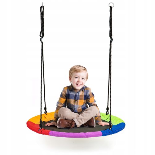 Vrtna ljuljačka za djecu bocianje gnijezdo 100cm ECOTOYS višebojna