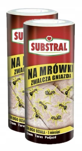 Prah protiv mrava SUBSTRAL, set 2 x 250g, univerzalan i učinkovit