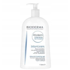   BIODERMA Atoderm Intensive - Gel Moussant: Gel za čišćenje i hidrataciju lica i tijela - 1L