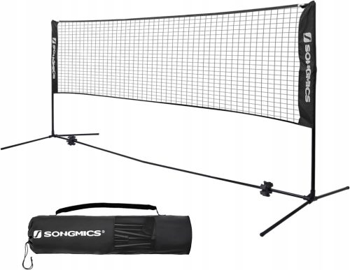 BLACK TENIS BADMINTON MREŽA ZA VRTNI OKVIR 5m SONGMICS
