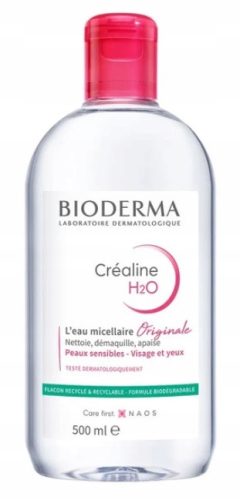 Bioderma Crealine H2O Micelarna Voda za Osjetljivu i Nadraženu Kožu 500ml